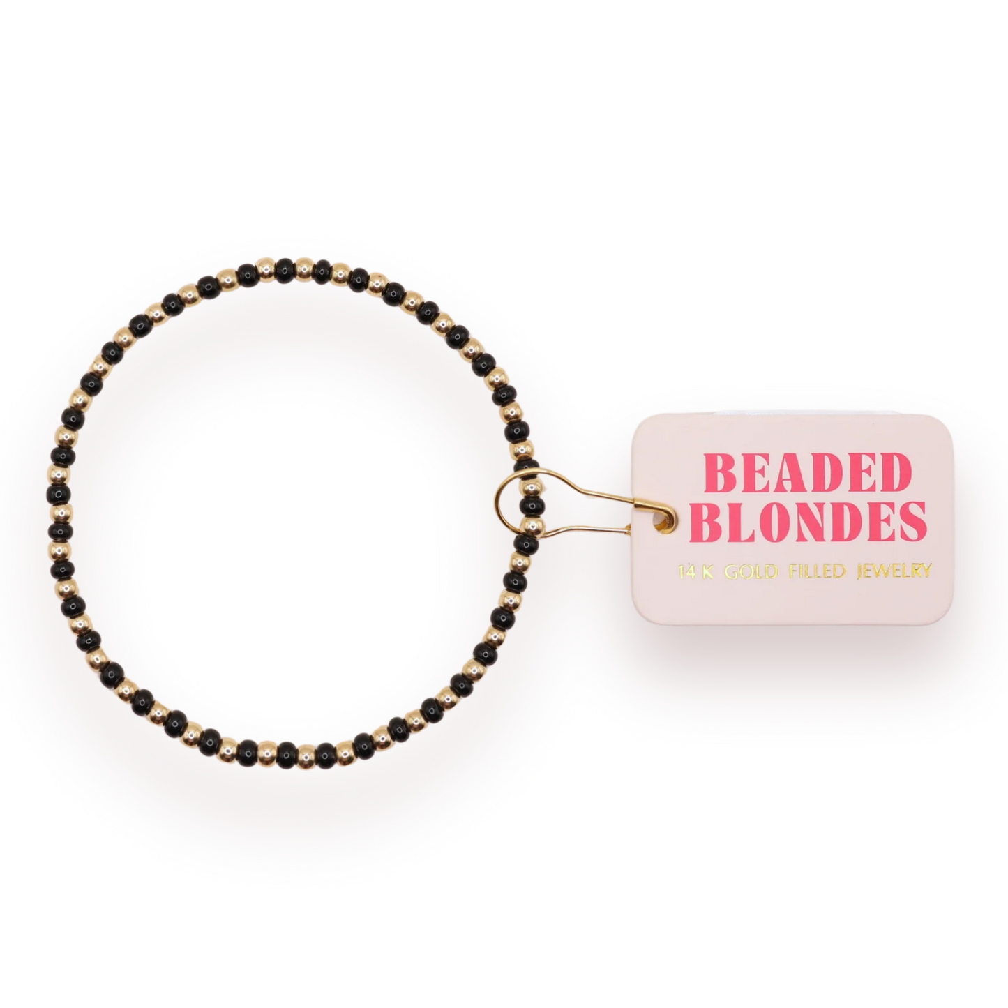 Beaded Blondes Black Demi