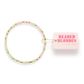 Beaded Blondes Light Pink and Light Green Sprinkle