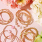 Beaded Blondes Light Pink and Light Green Sprinkle