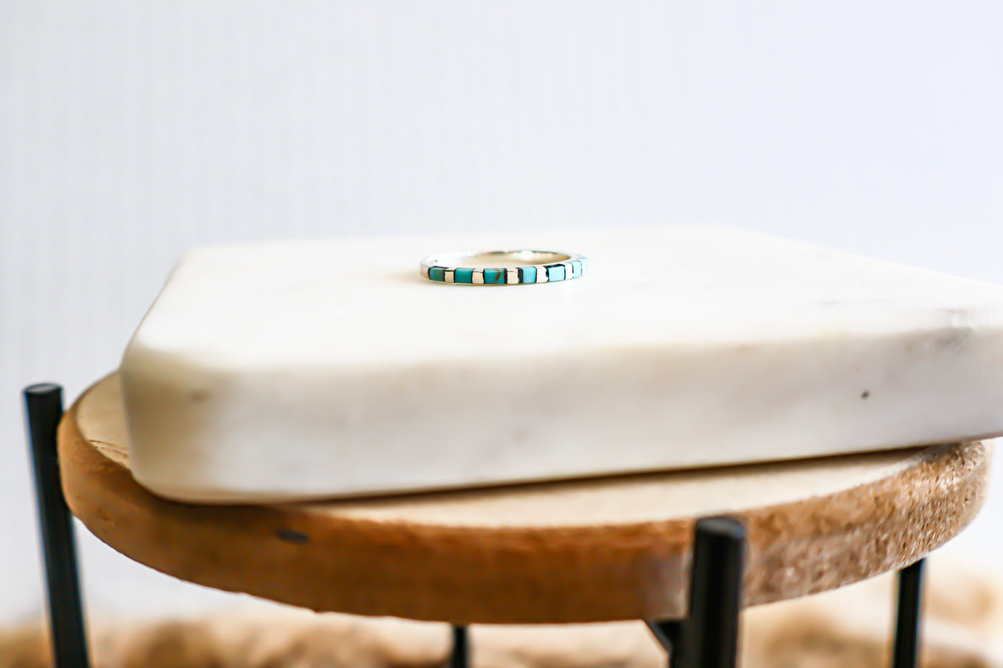 Mini Inlay Stacker Ring