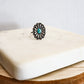 Turquoise Concho Ring
