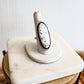 White Buffalo Adjustable Ring