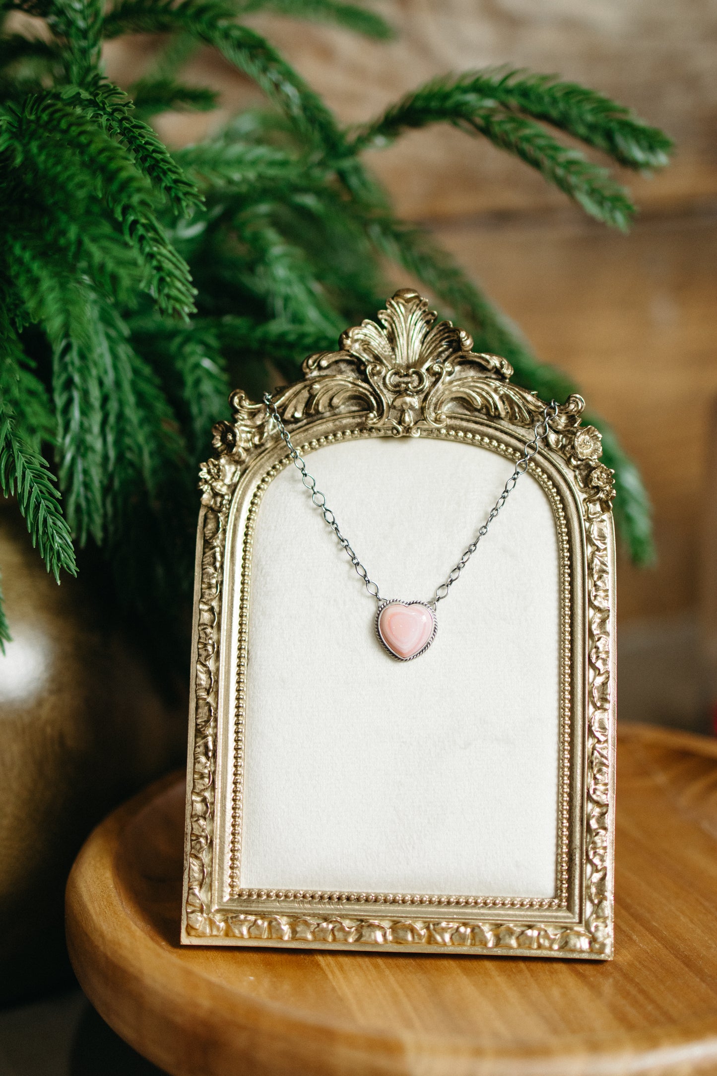 Pink Heart Necklace