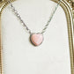Pink Heart Necklace