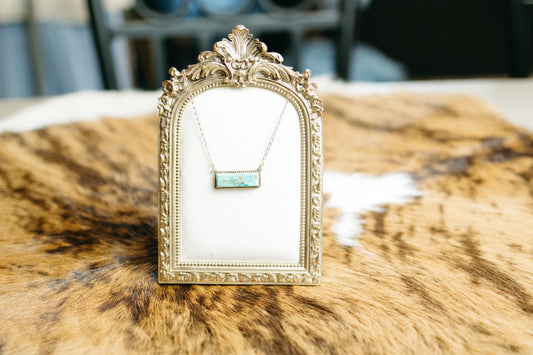 Brass Bar Necklace