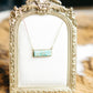 Brass Bar Necklace