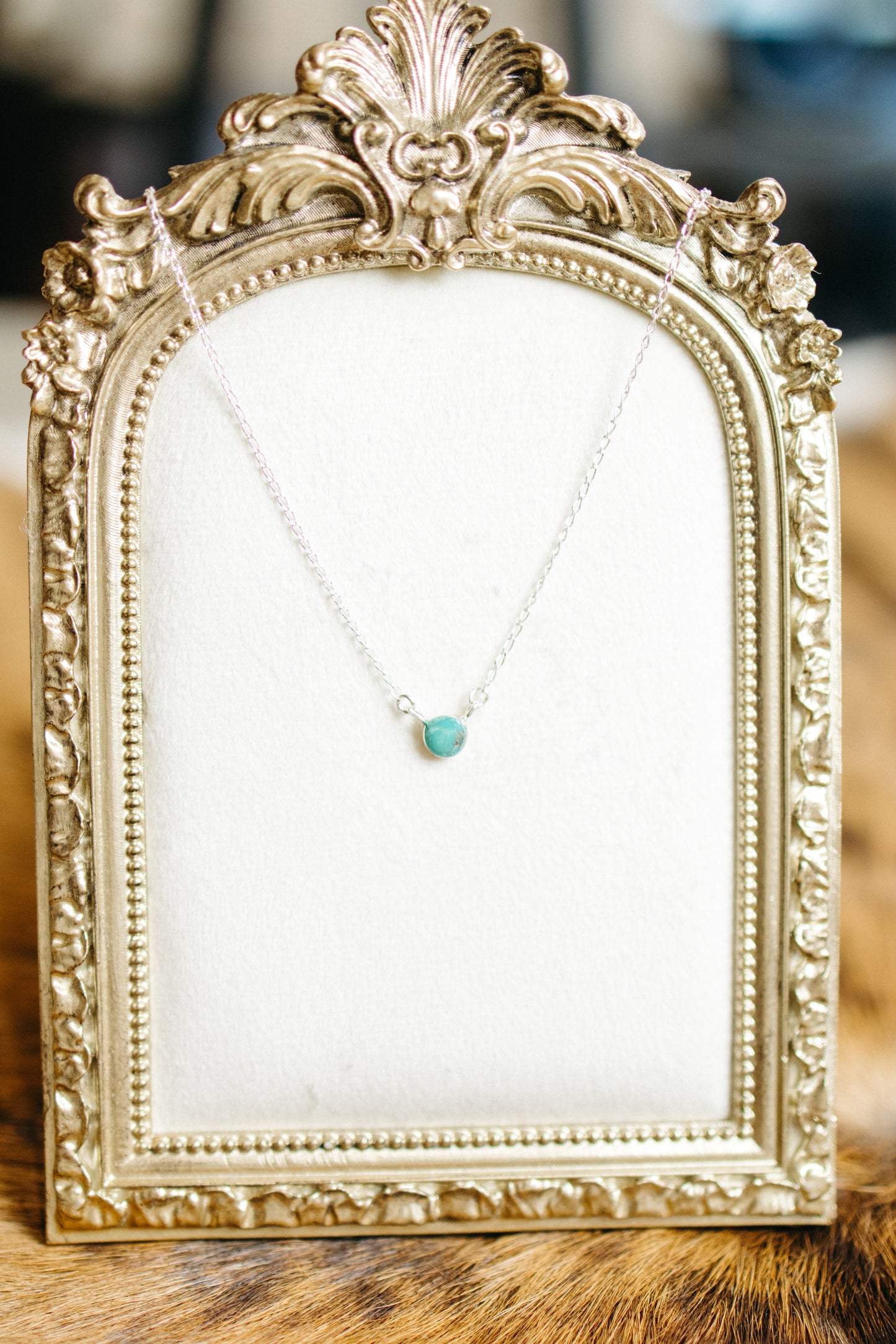 Brass Dainty Necklace