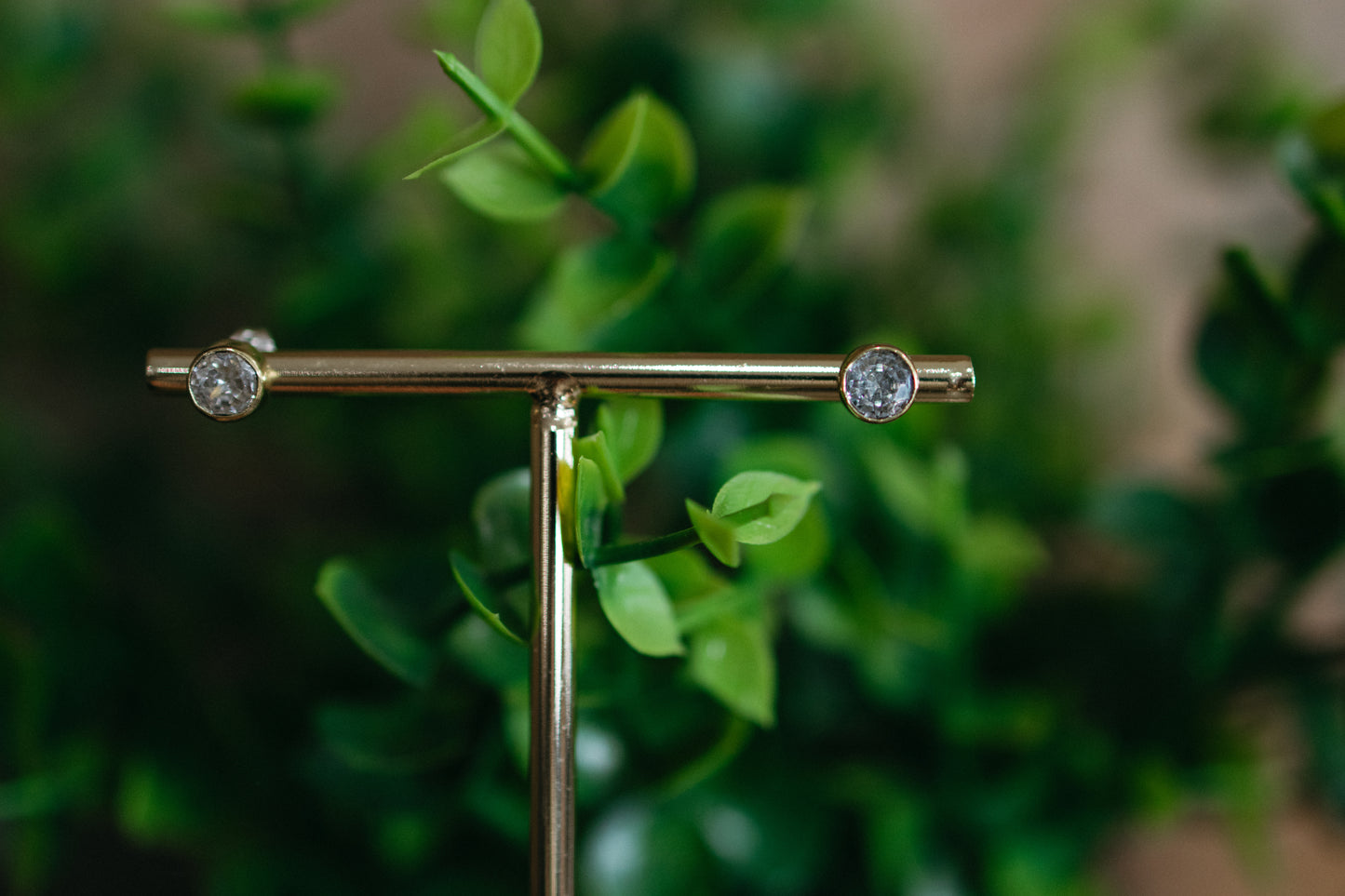 Brass Dainty Stud