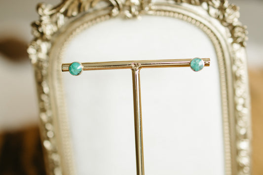 Brass Dainty Stud