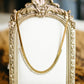 Rhinestine Herringbone Necklace
