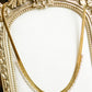 Rhinestine Herringbone Necklace