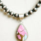 Teardrop Cotton Candy Pendant