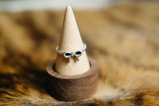 Bow Stacker Ring
