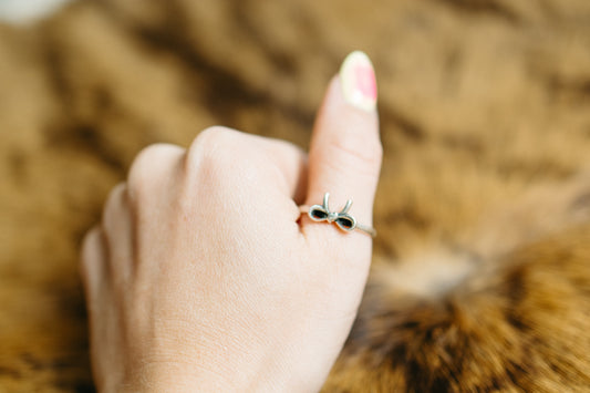 Bow Stacker Ring