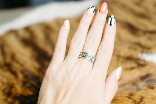 Azteca Stacker Ring