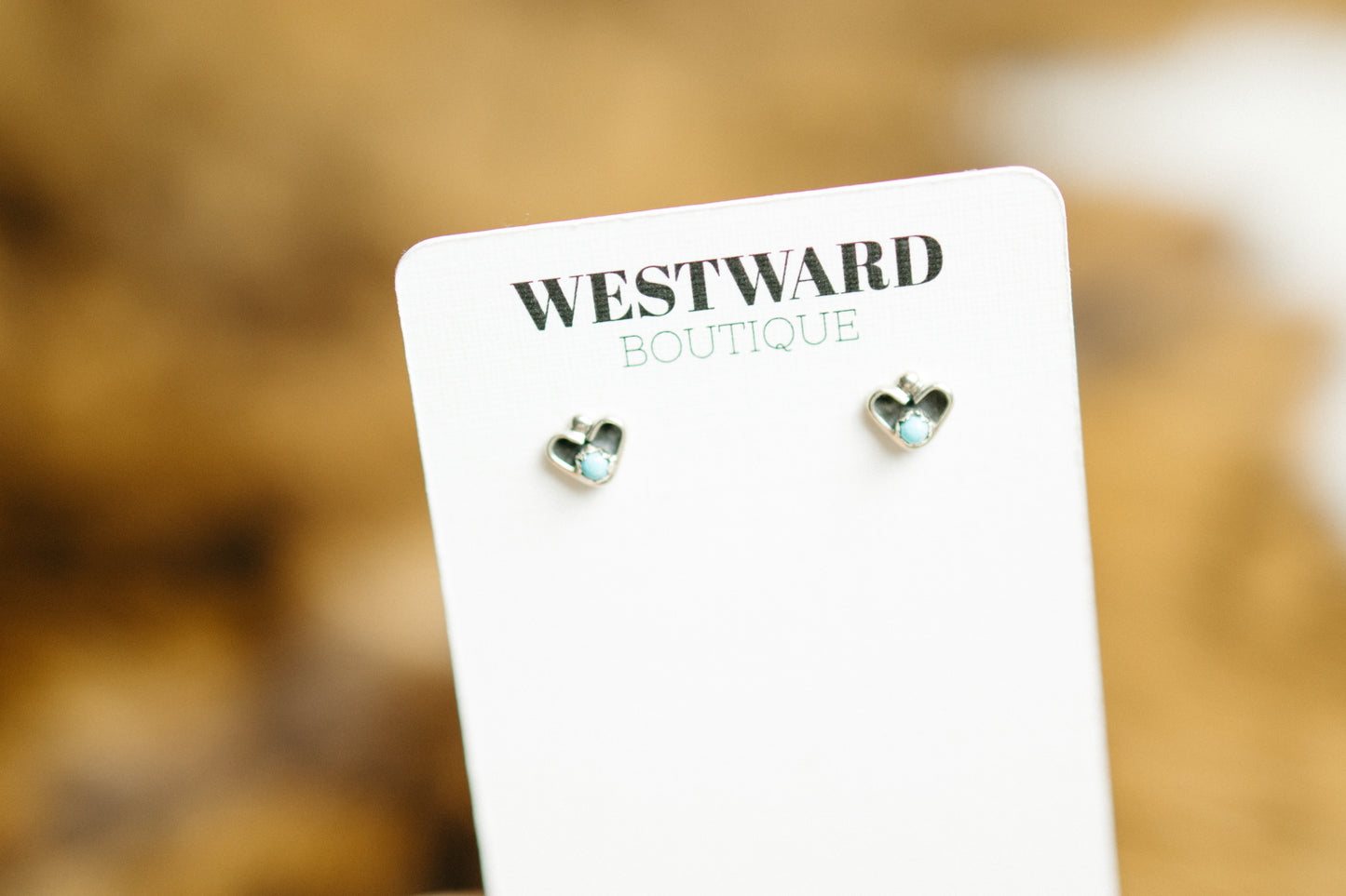 Tiny Heart Studs