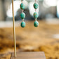 4 Stone Oval Earring