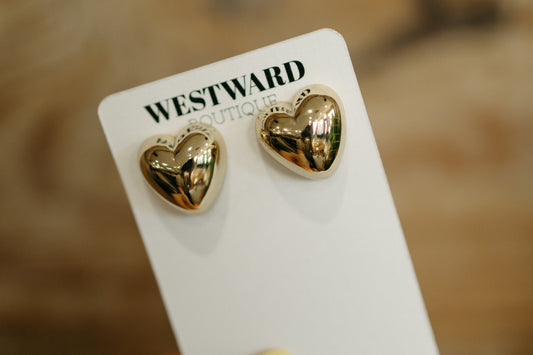 Heart Studs