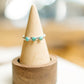 Triple Turquoise Stacker Ring