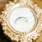 Brass Mini Inlay Stacker Ring