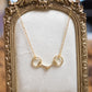 Brass Snafflebit Necklace