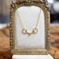 Brass Snafflebit Necklace