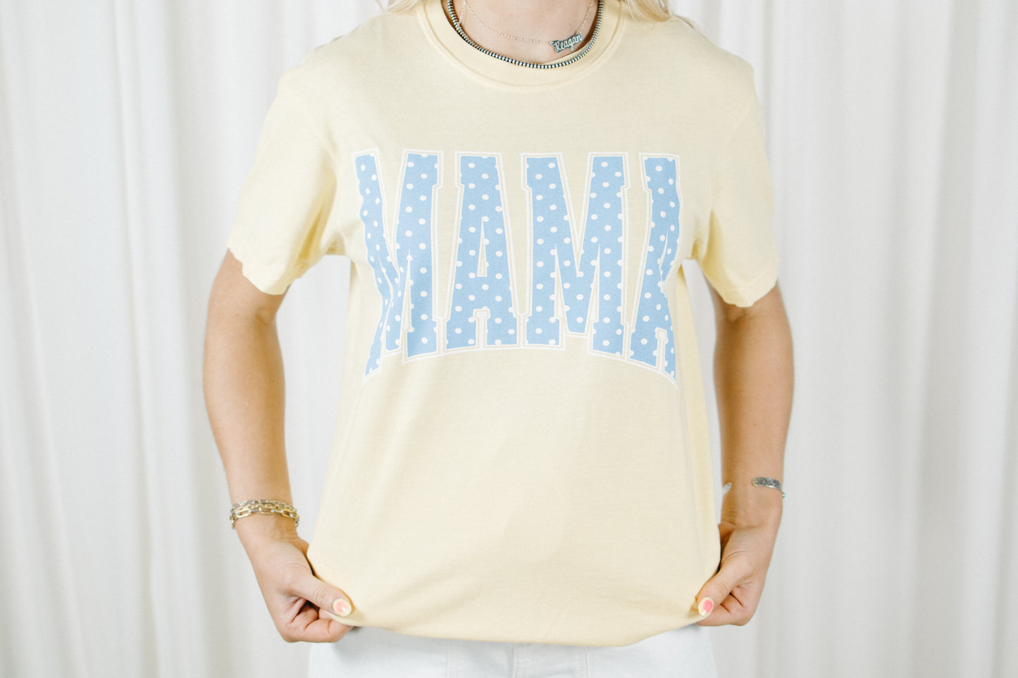 Mama Polka Dot Tee