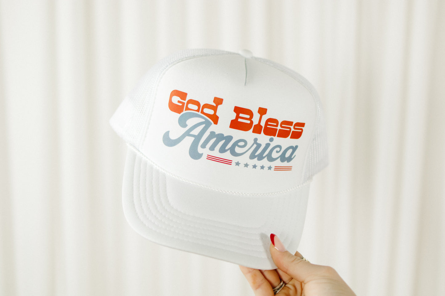 God Bless America Trucker