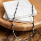 Alternating 4mm Pearls Necklace