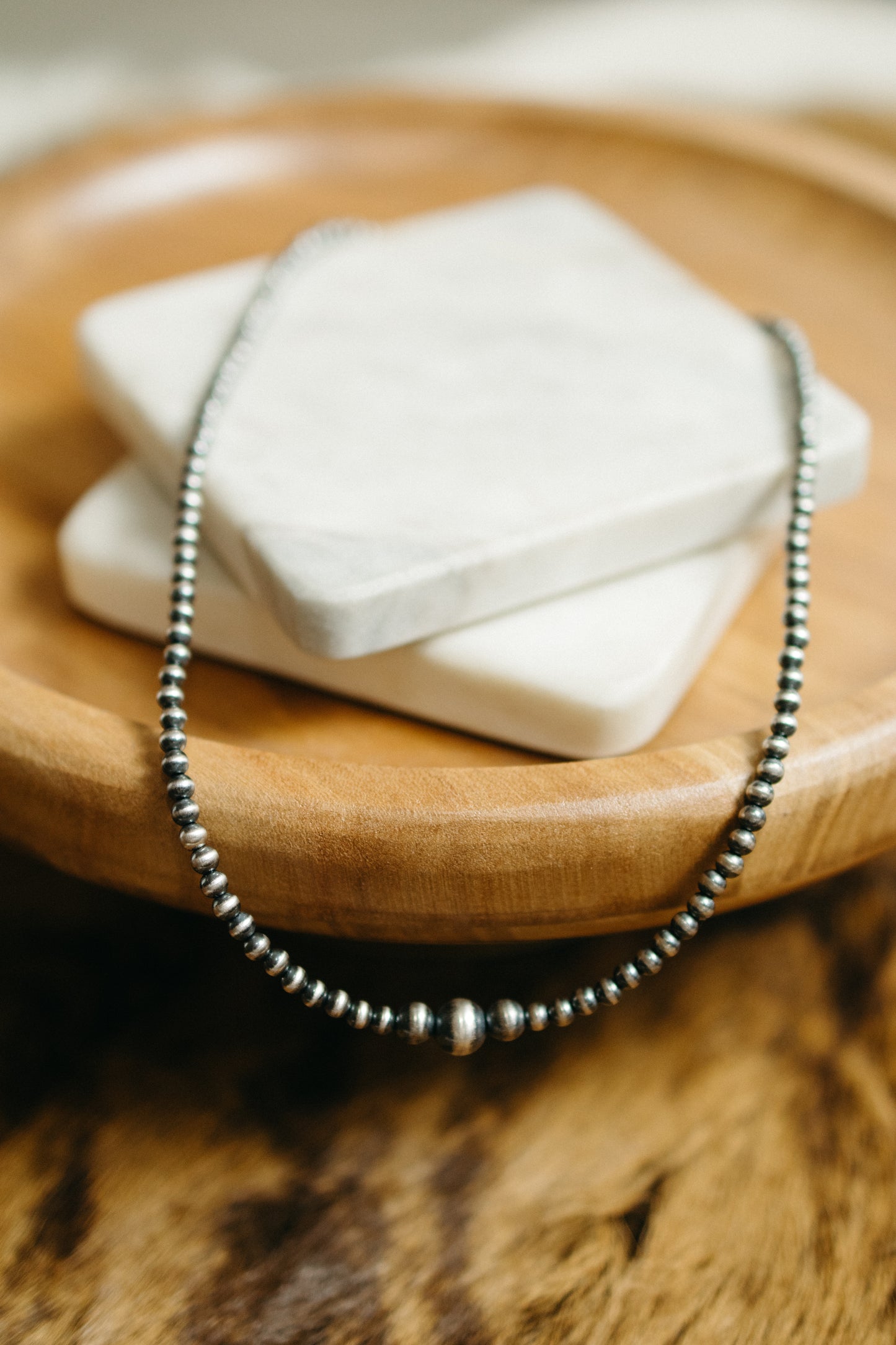 Graduated Pearls Necklace