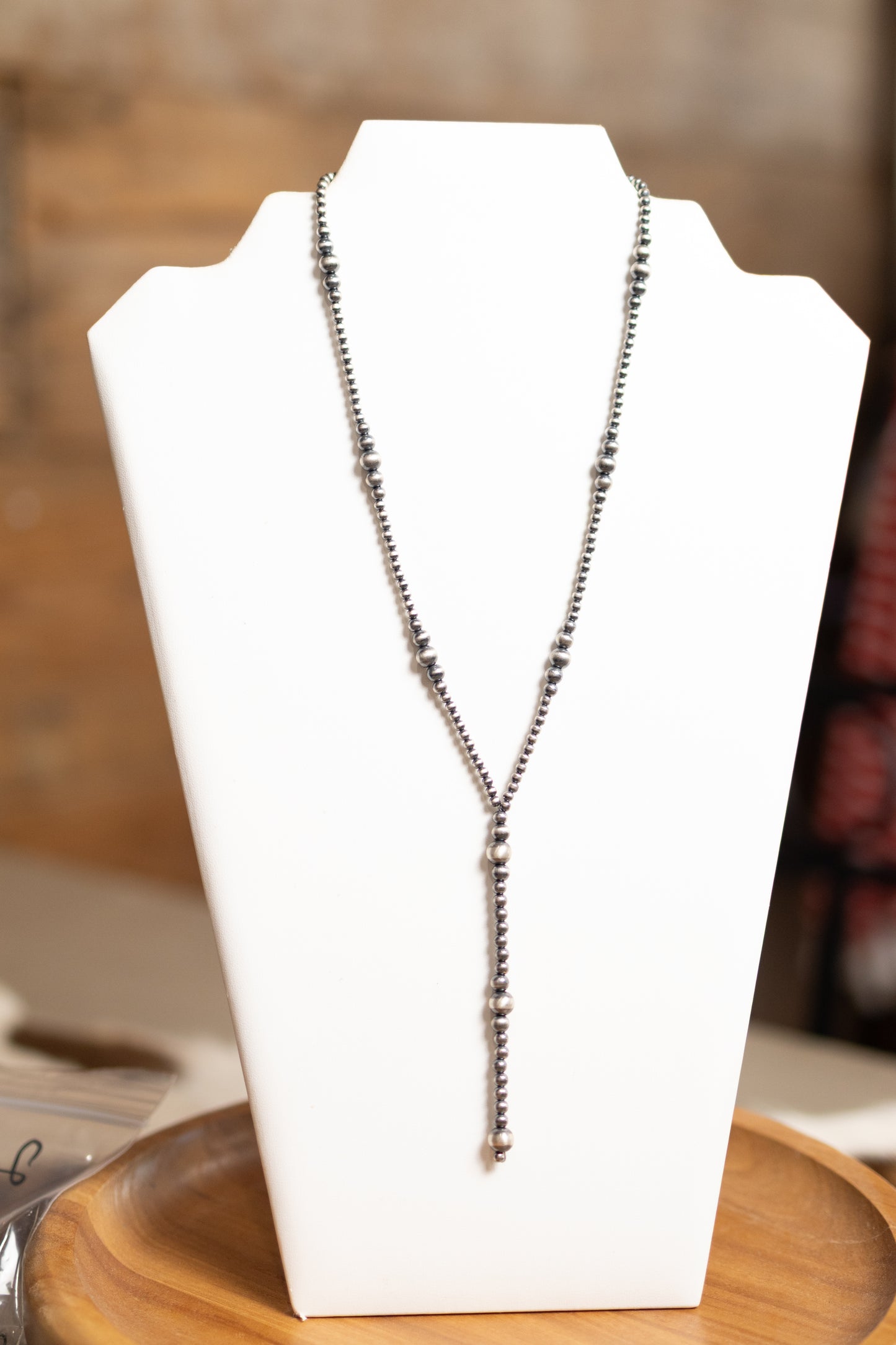 Graduated Lariat Necklace