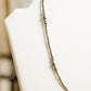 Copper Pearls with Turquoise Necklace