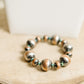 Copper Pearl with Turquoise Bracelet