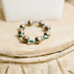 Copper Pearl bracelet with Turquoise