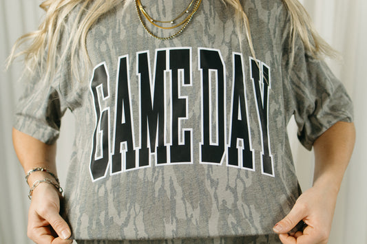 Camo "GAMEDAY" Tee