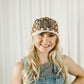 Brown Football White Polka Dot Cap