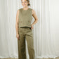 Olive Trail Top