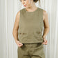 Olive Trail Top