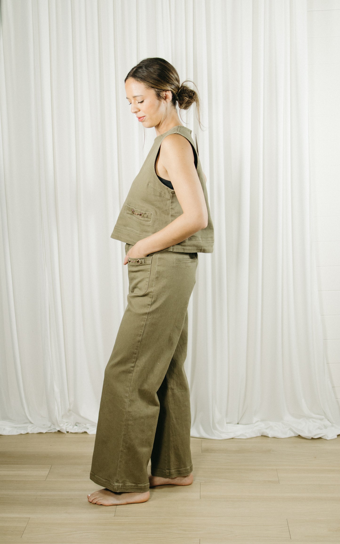 Olive Trail Pants