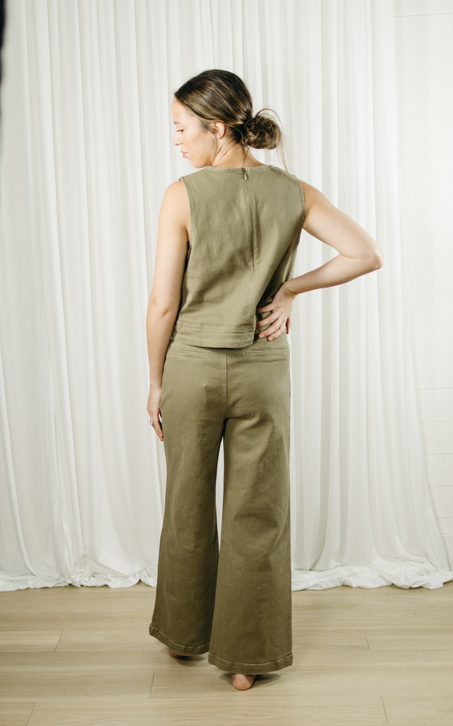 Olive Trail Pants