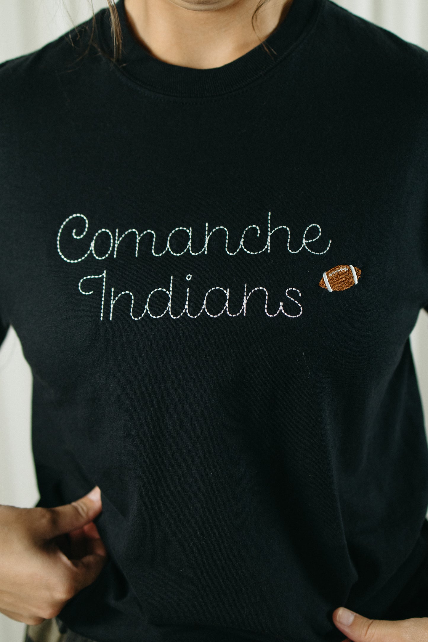 Comanche Indians Embroidered Tee