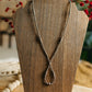 Copper Hoop Necklace