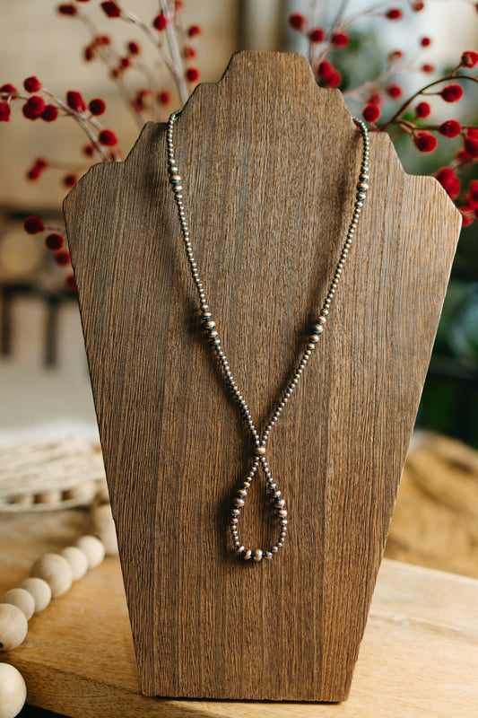 Copper Hoop Necklace