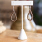 Copper Teardrop Earring