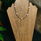 Copper necklace with Bone Magnesite