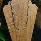 Copper Necklace with Turquoise Magnesite