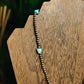 Copper Necklace with Turquoise Magnesite