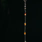Copper Lariat Necklace with Spiny Oyster