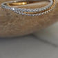 Stretchy Tennis Bracelet (Gold)