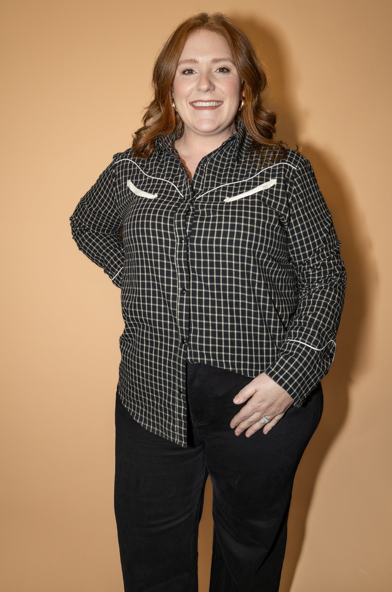 Mod Western Pearl Snap